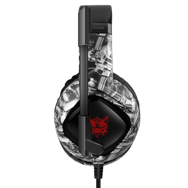 Casti Gaming Onikuma K19 Profesionale, stereo, gri camouflaj - 2 | YEO