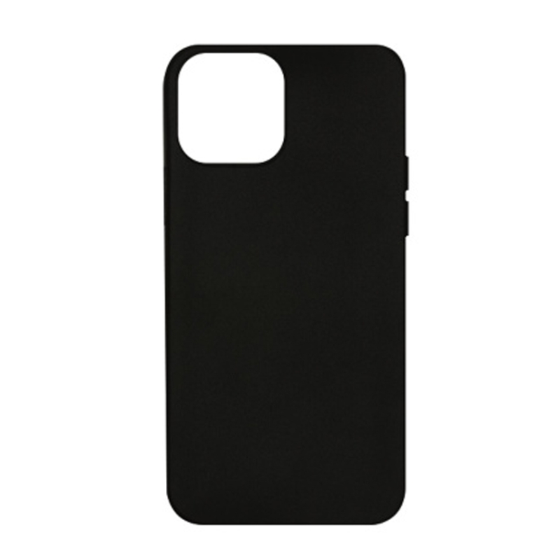 Husa de protectie Loomax, iPhone 12 Pro Max, silicon subtire, negru