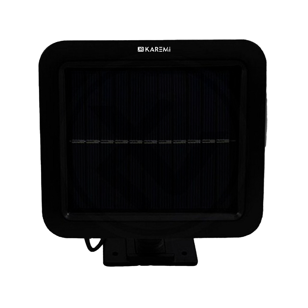 Proiector Karemi 120 LED tip COB, cu panou solar si senzor miscare