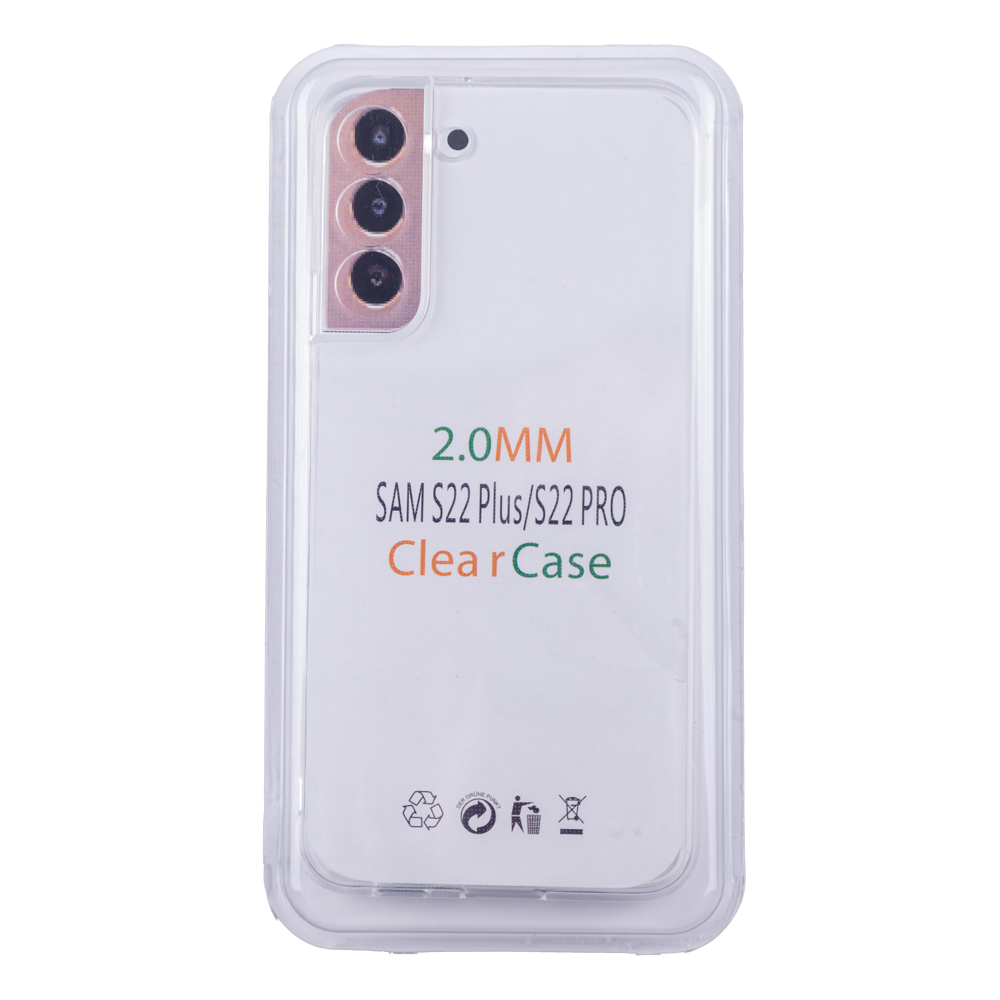 Husa Loomax de protectie Samsung S22​, silicon subtire, transparent