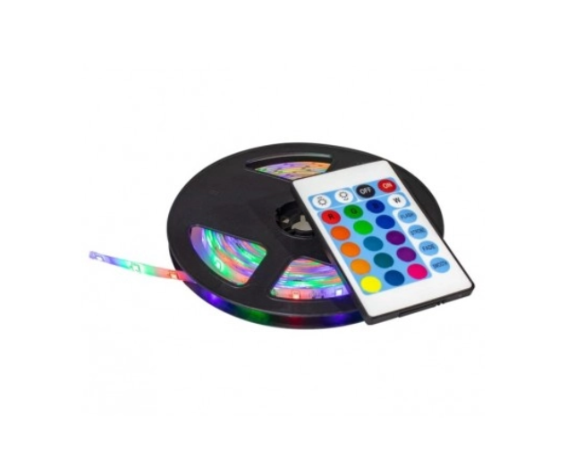 Banda LED multicolora Karemi, RGB, cu telecomanda